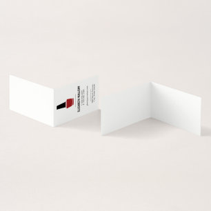 Carte De Visite Polonais Minimaliste