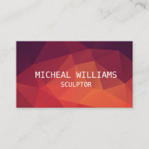 Polygone moderne unique élégant professionnel