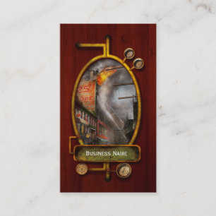 Carte De Visite Pompier - New York NY - Montre-moi un signe 1916