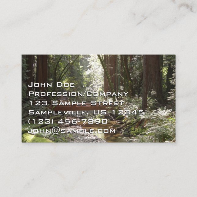 Carte De Visite Pont de Muir Woods II (Devant)