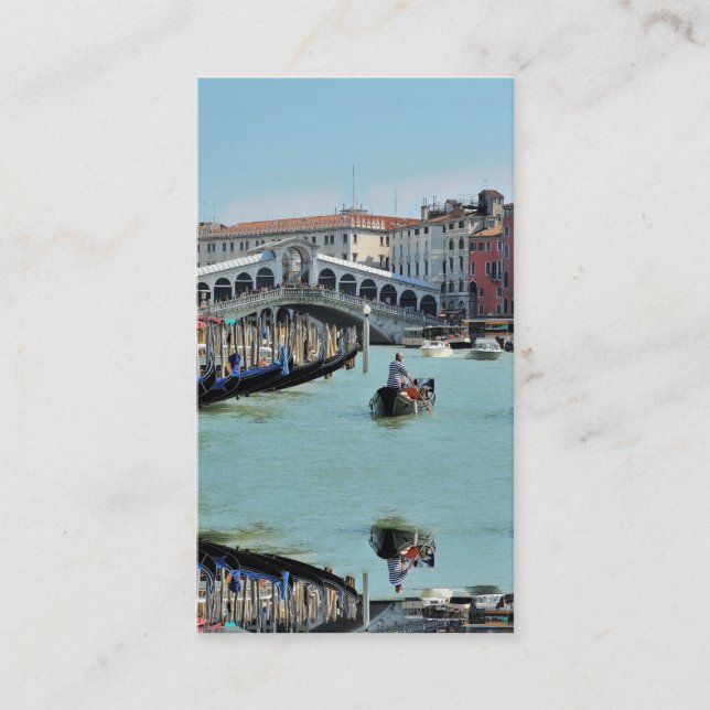 Carte De Visite PONT DE RIALTO - Venise - Canal Grande (Devant)