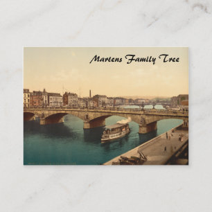 Carte De Visite Pont des voûtes, Liège, Belgique