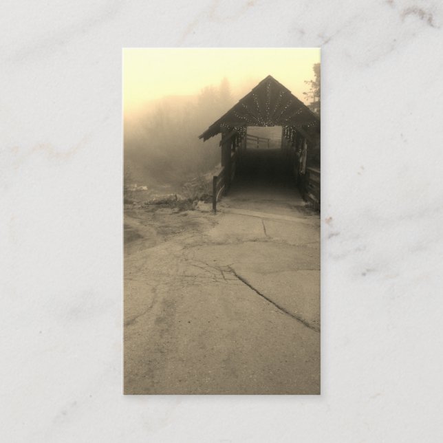 Carte De Visite pont piétonnier colorado (Devant)