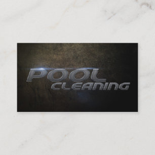 Carte De Visite Pool cleaning Business card