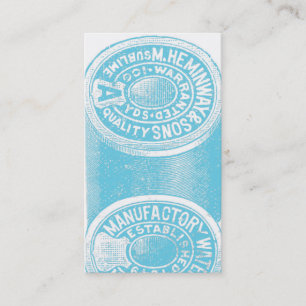 Carte De Visite Pools De Fil En Seamstress