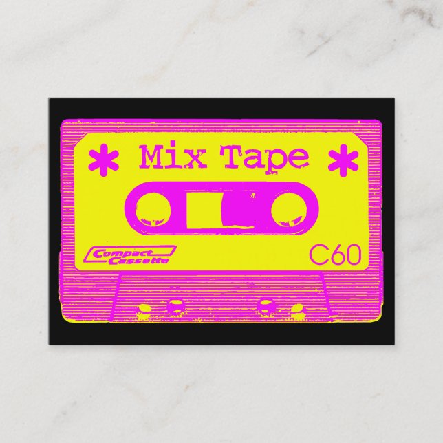 Carte De Visite Pop de bande Mix III (Devant)