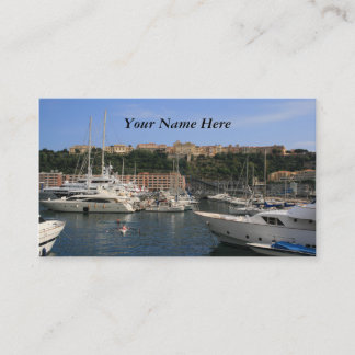 Carte De Visite Port du Monaco