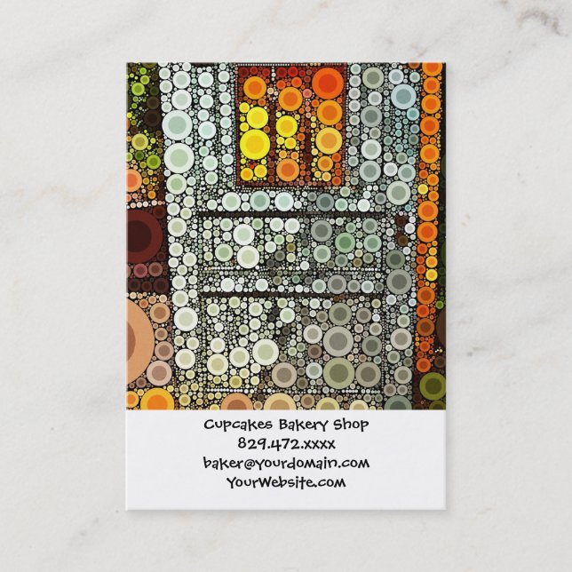 Carte De Visite Porte bleue cool Courtyard Sud-Ouest Porte en bois (Devant)