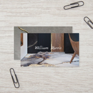 Carte De Visite Porte du hall de l'ascenseur noir Maison Broker in