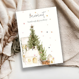 Carte De Visite Porte-enfant à oreille de la maison de l'arbre de