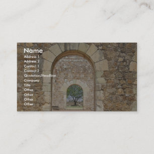 Carte De Visite Portes arquées au vieux fort