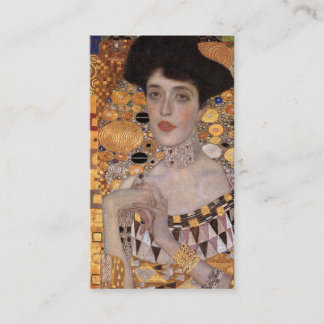 Carte De Visite Portrait d'Adele Bloch Bauer (détail) Gustav Klimt