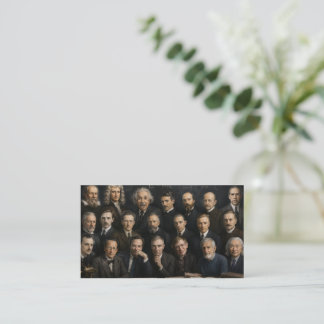 Carte De Visite Portrait de grands scientifiques vintage | Histor