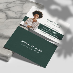 Carte De Visite Portrait photo professionnel et minimal