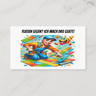 Carte De Visite Pose des carreaux ? Je m'en charge ! – Carreleur