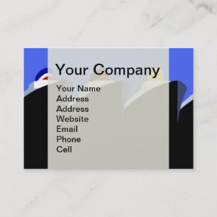 Carte De Visite Poster Art Déco des paquebots de croisière vintage