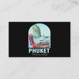 Carte De Visite Poster de voyage Phuket Thaïlande Summer Vacances