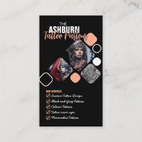 Poster du tatouage - Personnalisé Noir