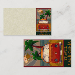Carte De Visite Poster : Travel California