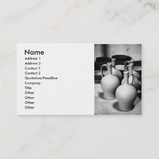 Carte De Visite Poterie