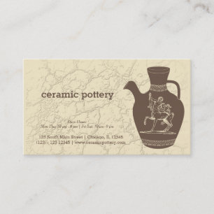 Carte De Visite Poterie céramique