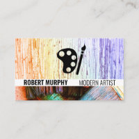 Pots de peinture et brosses | Texture artistique
