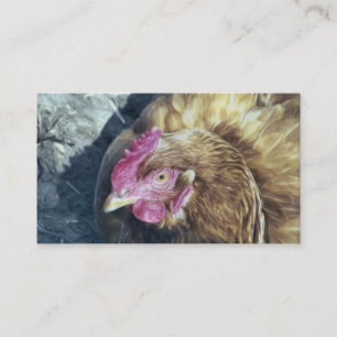 CARTE DE VISITE POULET