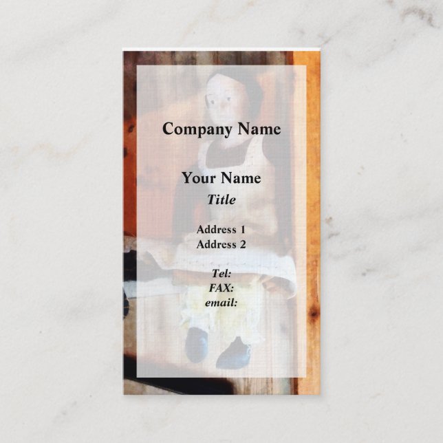 Carte De Visite Poupée Bisque à vendre (Devant)