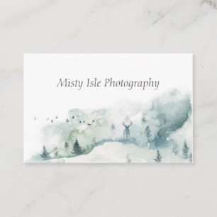 Carte de visite pour aquarelle unique