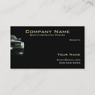 Carte de visite pour assurance automobile
