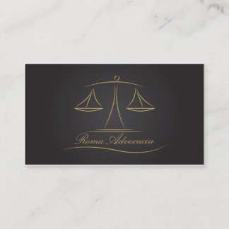 Carte de visite pour avocats