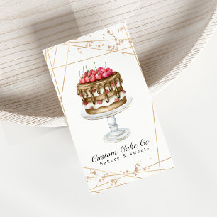 Carte de visite pour boulangerie/pâtisserie