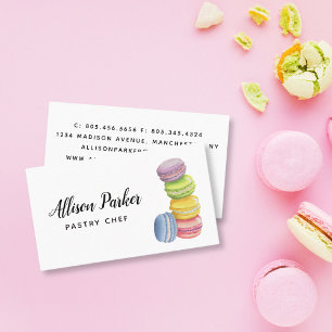 Carte de visite pour boulangerie/pâtisserie