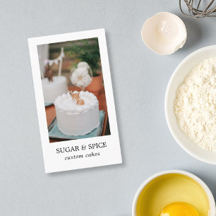 Carte de visite pour boulangerie/pâtisserie