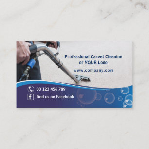 Carte de visite pour Cleaning Carpet Company