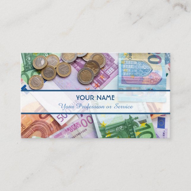 Carte De Visite Pour comptables professionnels et experts financie (Devant)