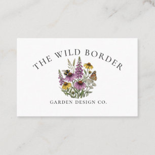 Carte de visite pour concepteur de jardin ami des