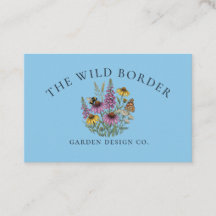 Carte de visite pour concepteur de jardin ami des 