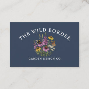 Carte de visite pour concepteur de jardin ami des 