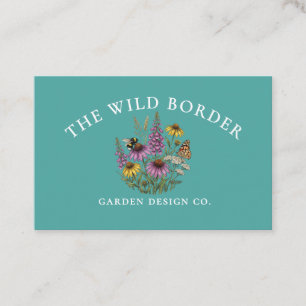 Carte de visite pour concepteur de jardin ami des