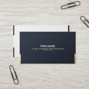 Carte de visite pour conseil juridique
