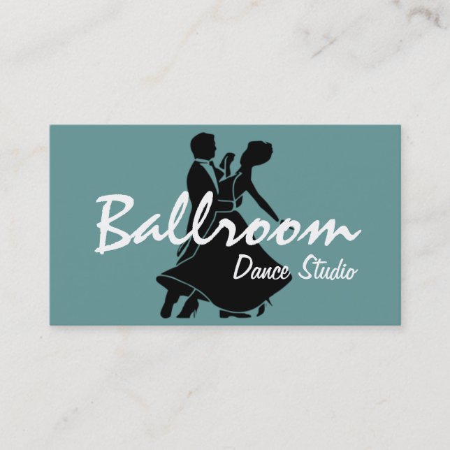 Carte de visite pour cours de studio de professeur (Devant)
