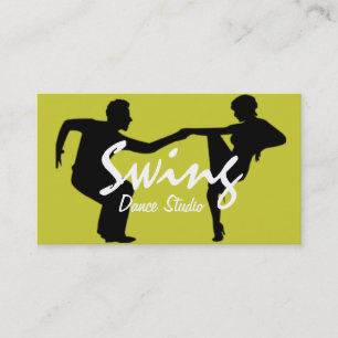 Carte de visite pour cours de studio d'instructric