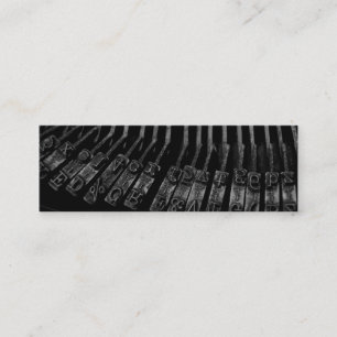 Carte de visite pour écrivains