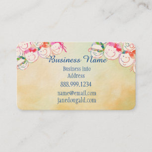 Carte de visite pour enfants sympa