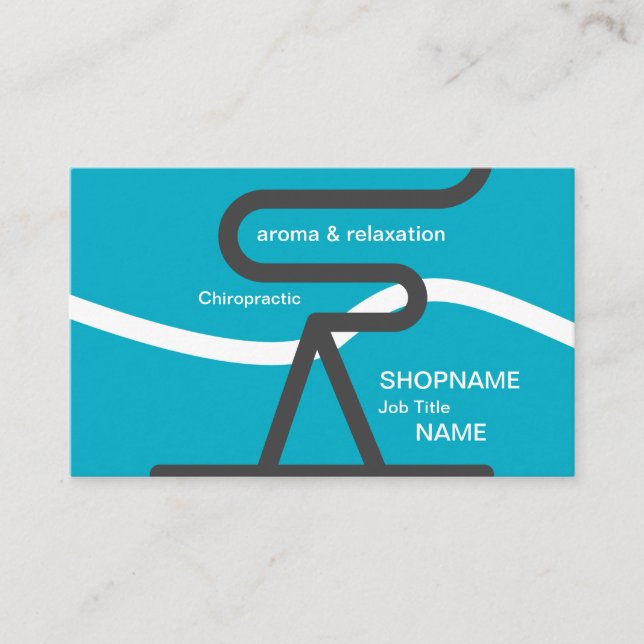 Carte de visite pour entreprise d'aromathérapie/ma (Devant)