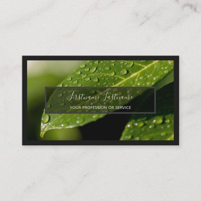 Carte De Visite Pour experts floraux et fleuristes professionnels  (Devant)