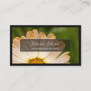 Carte De Visite Pour experts floraux et fleuristes professionnels 
