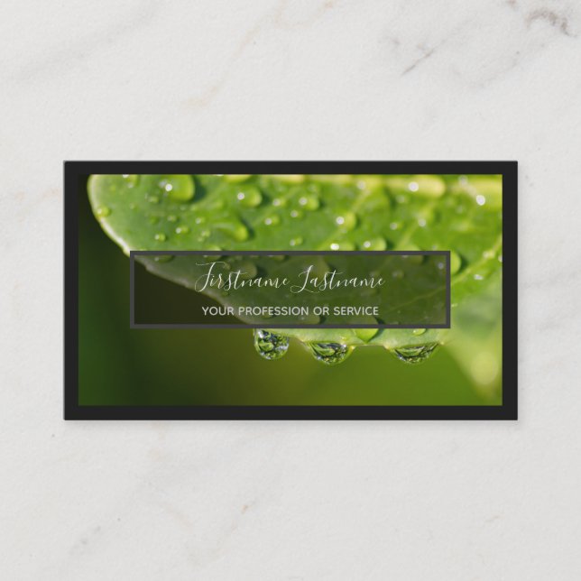 Carte De Visite Pour experts floraux et fleuristes professionnels (Devant)