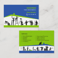 Carte de visite pour homme à tout faire et entreti